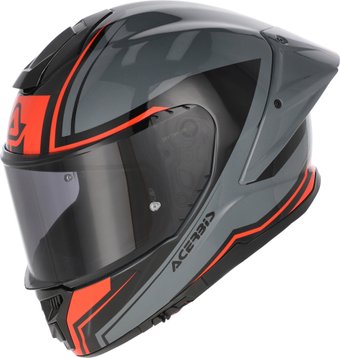 Мотошлем Acerbis Tarmak-X 0027315.295.070 (XXXL, серый/красный)