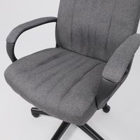 Офисное кресло AksHome Fund (ткань, серый) в Солигорске