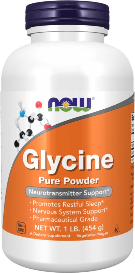 

Глицин Now Foods Glycine Pure Powder (454 г)