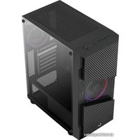 Корпус AeroCool Menace Saturn FRGB-G-BK-V2