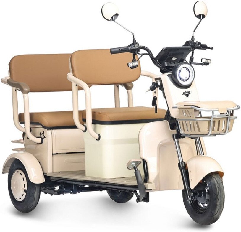 Электроскутер Rutrike Атлас (бежевый)
