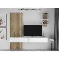 Горка Интерлиния Lagom-6 LG-G (белый платинум/дуб золотой)