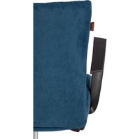 Офисное кресло TetChair Spark флок (синий)