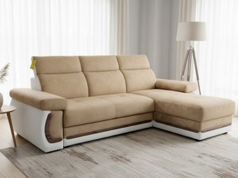 Угловой диван ПетраМебель Браво Люкс (бежевый)