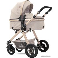Универсальная коляска Lorelli Alexa 2019 (3 в 1, бежевый)