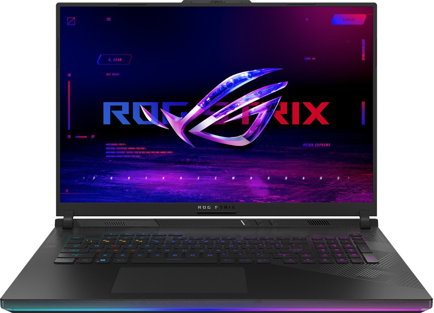

Игровой ноутбук ASUS ROG Strix SCAR 18 2024 G834JYR-R6153W
