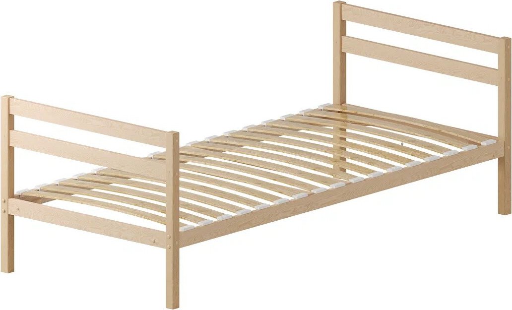 

Кровать Домаклево Акация 90x200+С1+С1 (натуральный)