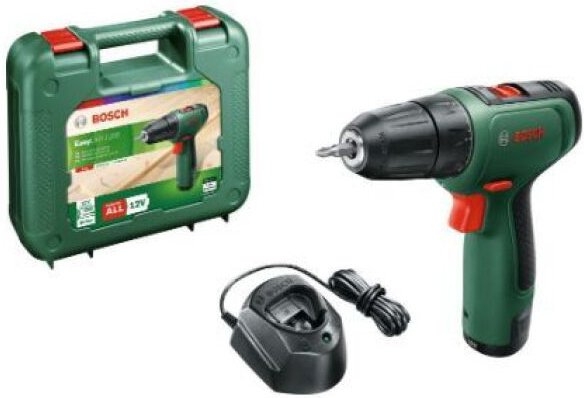 

Дрель-шуруповерт Bosch EasyDrill 1200 06039D3006 (с 1-им АКБ, кейс)