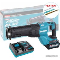 Сабельная пила Makita JR001GZX1 (с 1-им АКБ, з/у, набор пильных полотен)