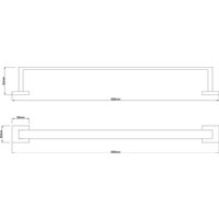 Набор аксессуаров для ванной Lauter 21SH71061 + 21SH71051 + 21SH71071 + 21SH71011 (Chrome, 4 предмета)
