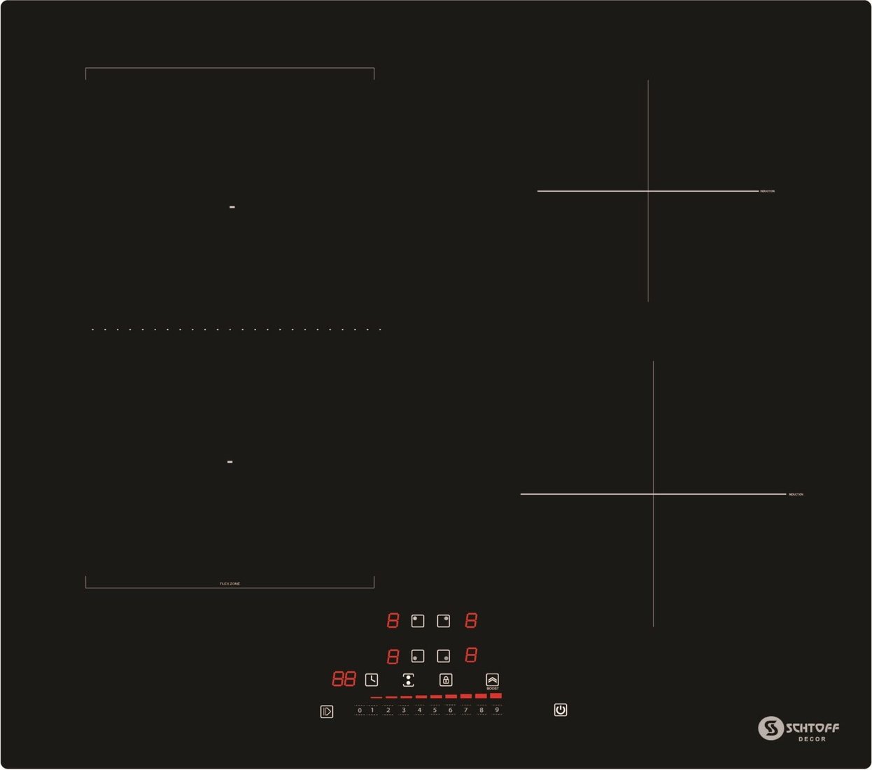 Варочная панель Schtoff I60H01 Black
