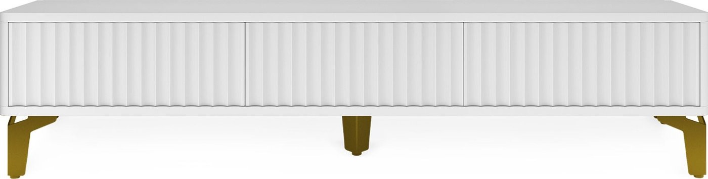 

Тумба Shtabe Royal 5021 эко (белый-золото)