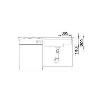 Кухонная мойка Blanco Subline 700-U Level 527171 (стальная корзина, мягкий белый)
