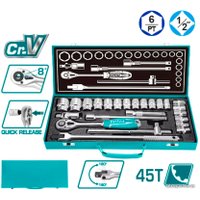 Универсальный набор инструментов Total THT121242 (24 предмета)