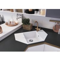 Кухонная мойка Polygran Riff-800 (песочный 302)