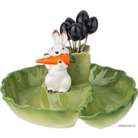 Блюдо Lefard Кролик 58-371 (с 6 вилочками)