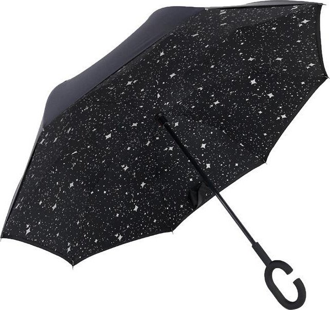 

Зонт-трость Wahoo Небо внутри YF7396 (black)