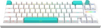 Клавиатура IO by Red Square Type 68 Pro g3ms Aquamarine (белый)