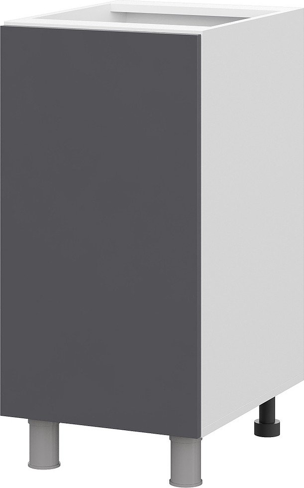 

Шкаф напольный SV-Мебель Модерн С400 (графит)