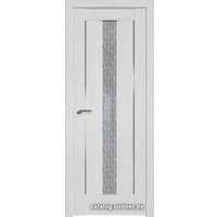 Межкомнатная дверь ProfilDoors 2.48XN L 90x200 (монблан, стекло дождь белый)