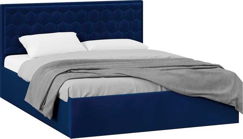 

Кровать Трия Порто Универсальная 180x200 (велюр Confetti Blue)