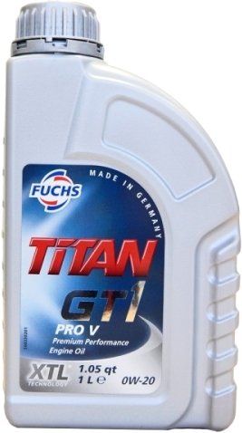 

Моторное масло Fuchs Titan GT1 Pro V 0W-20 1л