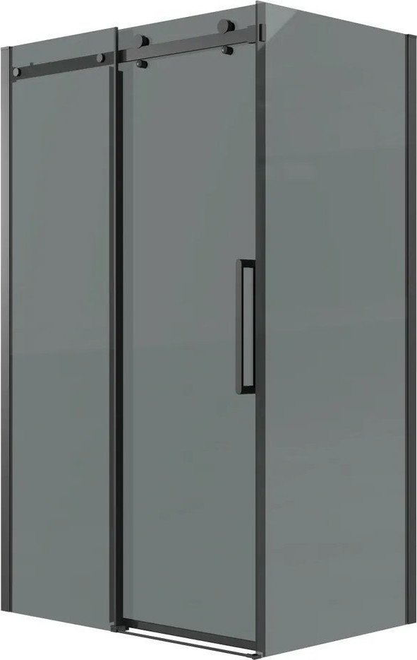 

Душевой уголок Grossman Classic 110x100x195 120.K33.04.1110.21.10 (черный матовый/стекло тонированное)