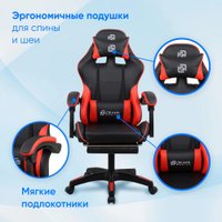 Игровое (геймерское) кресло Оклик Camper (черный/красный)