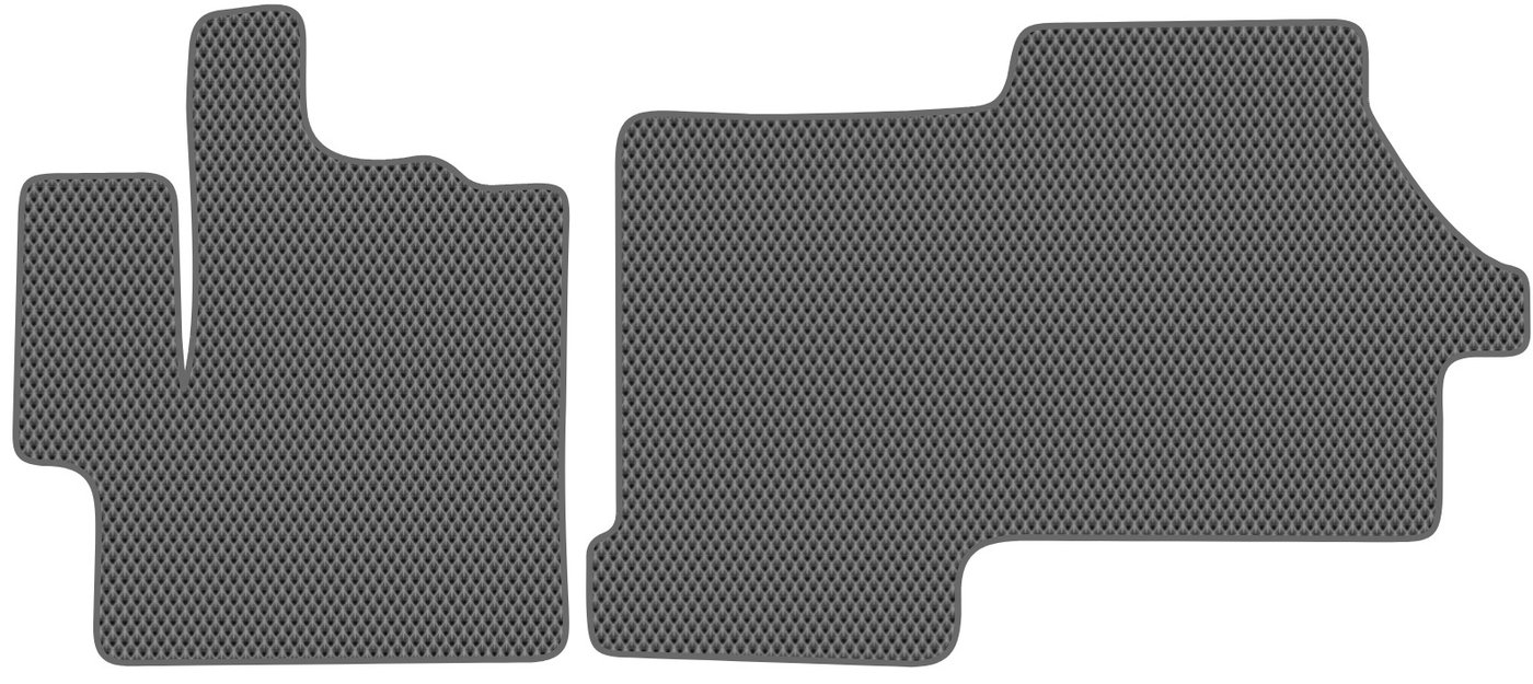 

Комплект ковриков для авто Alicosta Fiat Ducato III (грузовик, автобус / 250) 2006 - 2014 (серый, ромб)