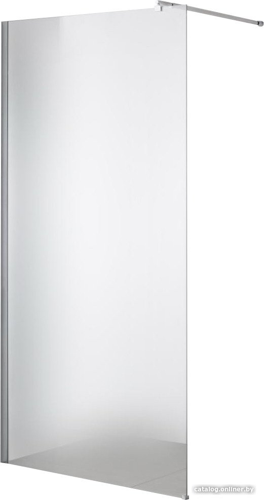 Душевая стенка Saniteco Walk-In SN-W8MC100 (100x200, матовое стекло, хромированный профиль)