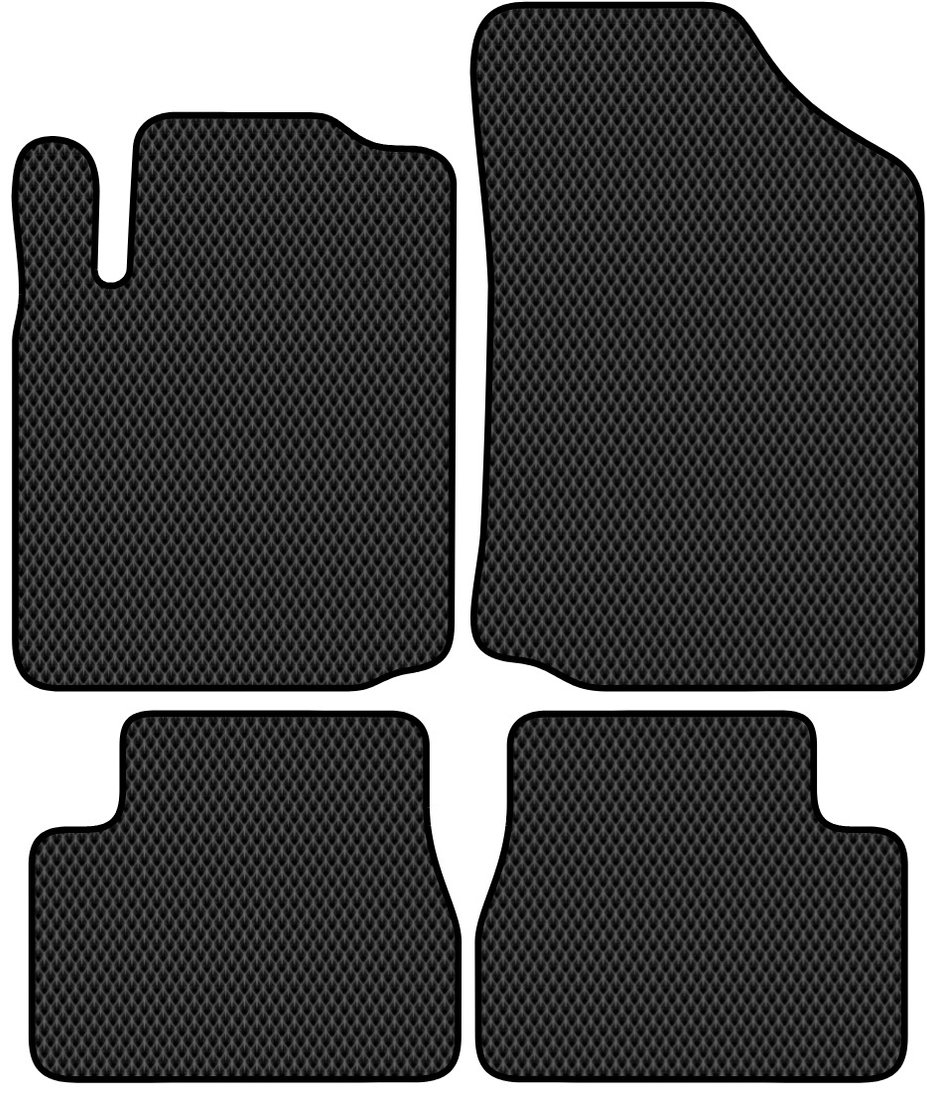 

Комплект ковриков для авто Alicosta Citroen C3 (хэтчбэк) 2001 - 2014 (черный, ромб)