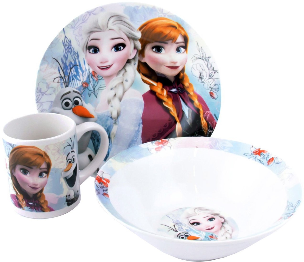 

Столовый сервиз Stor Холодное сердце цветы 95537