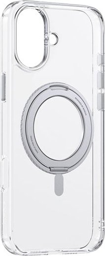 

Чехол для телефона Baseus SkyRing Series 360° Magnetic Phone Case with Stand для iPhone 16 (прозрачный)