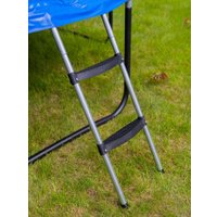 Батут GetActive Jump PRO 10FT с лестницей и внутренней сеткой (синий)