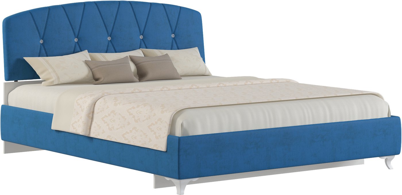 

Кровать Genesis Мебель Adelina 160x200 (ажур 43 синий)