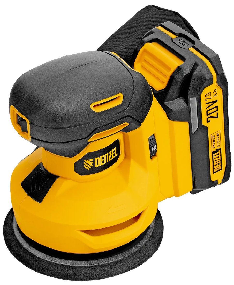 

Эксцентриковая шлифмашина Denzel CROSH-20-125 (с 1-им АКБ)