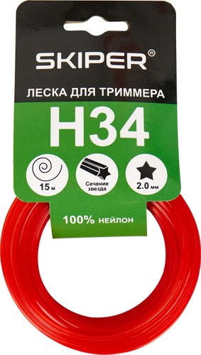 Леска для триммера Skiper H34