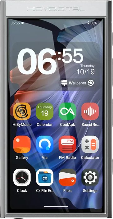 

Hi-Fi плеер HiBy Digital M300 2025 (серебристый)