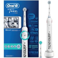 Электрическая зубная щетка Oral-B Smart 4 4000N Teen D601.523.3 (белый)