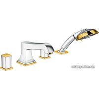 Смеситель Hansgrohe Metropol Classic 31315090 (хром/золото)