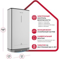 Накопительный электрический водонагреватель Ariston Velis Lux Abse Dry Wifi 80