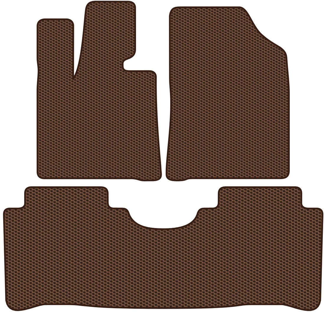 

Комплект ковриков для авто Alicosta Changan UNI-K I (suv / SUV) 2020 - Н.В. (коричневый, сота)