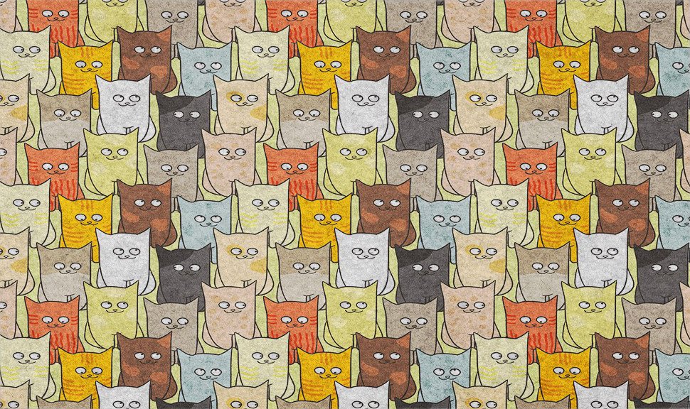 

Придверный коврик JoyArty Котятки door_32589