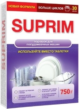 

Порошок для посудомоечной машины Suprim Порошок 0.75 кг