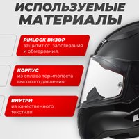 Мотошлем LS2 FF353 Rapid 2 Solid (3XL, глянцевый черный)