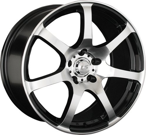 Литые диски LS 789 17x7.5 5x112мм DIA 66.6мм ET 35мм BKF