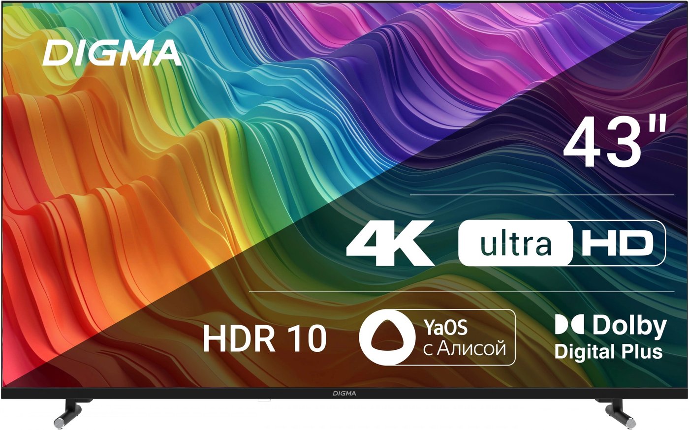 

Телевизор Digma DM-LED43UBB33
