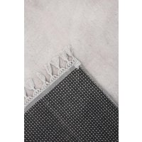 Ковер для жилой комнаты Karven Post Dokuma Sacakli 160x230 KV 035 (Gri/серый)