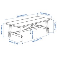 Кухонный стол Ikea Skogsta 70419264 в Могилеве