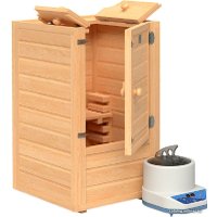 Кедровая бочка Фитородник Кедровая сауна Sauna by Siberia с парогенератором